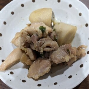 簡単！鶏もも肉とさといものオイスターS炒め煮♪